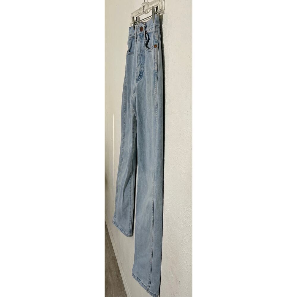Wrangler The Original Cowboy Cut Jeans Size 7x36 Natural Rise Slim womens - Picture 2 of 8